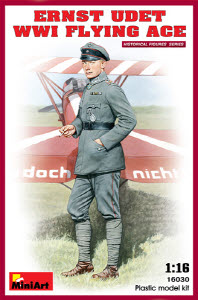 [주문시 바로 입고] BE16030 1/16 Ernst Udet. WW I Flying Ace (New Tool- 2013)
