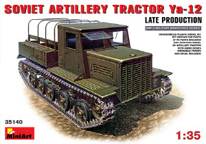 [주문시 바로 입고] BE35140 1/35 Ya-12 Soviet Artillery Tractor Late Production(New Tool- 2012)