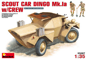 [주문시 바로 입고] BE35087 1/35 Scout Car Dingo Mk 1A w/crew