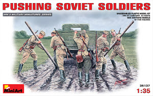 [주문시 바로 입고] BE35137 1/35 Pushing Soviet Soldiers