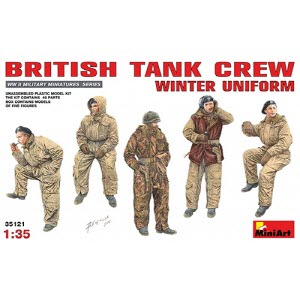 [주문시 바로 입고] BE35121 1/35 British Tank Crew. Winter Uniform