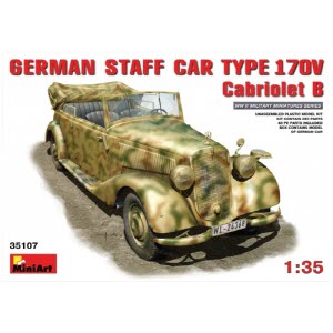 [주문시 바로 입고] BE35107 1/35 German Car TYPE 170V Cabriolet B