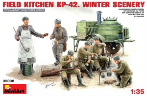 [주문시 바로 입고] BE35098 1/35 Field Kitchen KP-42 Winter Scenery