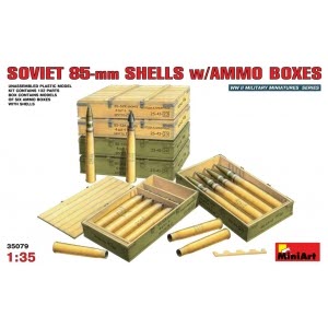 [주문시 바로 입고] BE35079 1/35 Soviet 85mm Shells w/ Ammo Boxes