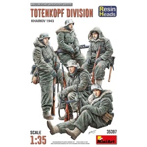 BE35397 1/35 Totenkopf Division. Kharkov 1943. Resin Heads