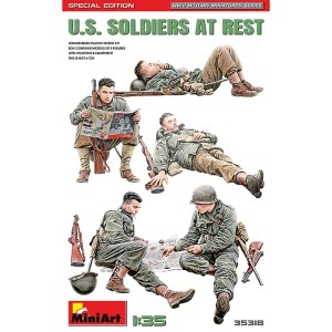 BE35318 1/35 U.S. Soldiers at Rest. Special Edition