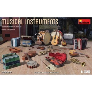 BE35622 1/35 Musical Instruments
