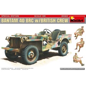 BE35324 1/35 Bantam 40 BRC w/British Crew - Special Edition