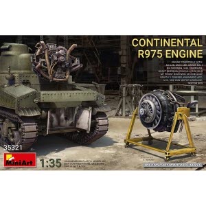 BE35321 1/35 Continental R975 Engine
