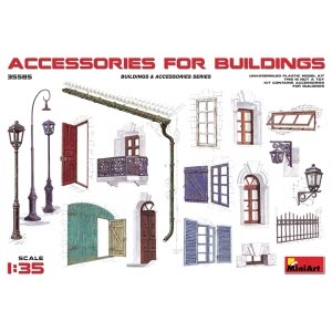 BE35585 1/35 Accessories for Buildings