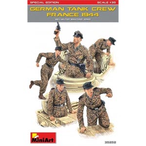 BE35252 1/35 German Tank Crew (France 1944). Special Edition