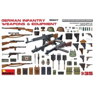 BE35247 1/35 German Infantry Weapons & Equipment