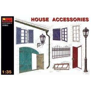 BE35502 1/35 HOUSE ACCESSORIES