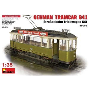 BE38003 1/35 German Tramcar 641 (StraBenbahn Triebwagen 641)(New Tool- 2014)