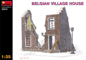 BE35015 1/35 Belgium Village House