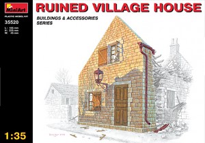 BE35520 1/35 Ruined Village House