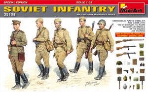 BE35108 1/35 Soviet Infantry. Special Edition