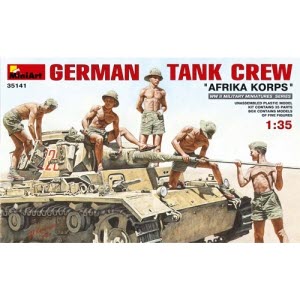 BE35141 1/35 German Tank Crew "Afika KORPS"