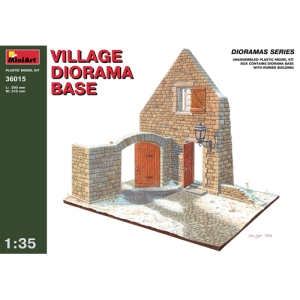 BE36015 1/35 Village Diorama Base