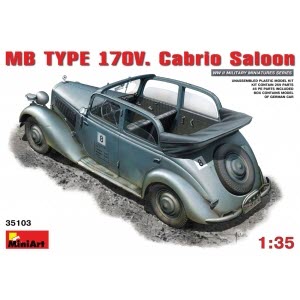 BE35103 1/35 MB TYPE 170V Cabrio Saloon