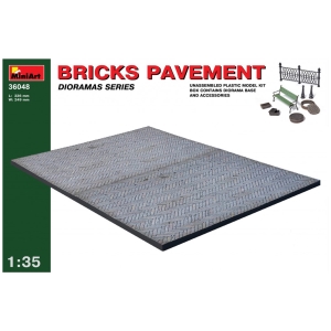 BE36048 1/35 Bricks Pavement