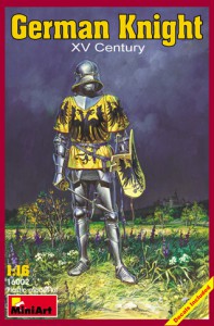 BE16002 1/16 German Knight. XV century
