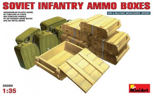 BE35090 1/35 Soviet Infantry Ammo Boxes