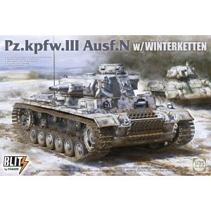 [주문시 바로 입고] BT8011 1/35 Pz.Kpfw.III Ausf.N w/Winterketten