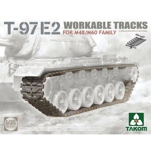 [주문시 바로 입고] BT2163 1/35 T-97E2 Workable Tracks for M48/M60 Family