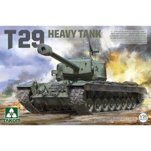 [주문시 바로 입고] BT2143 1/35 T29 U.S. Heavy Tank