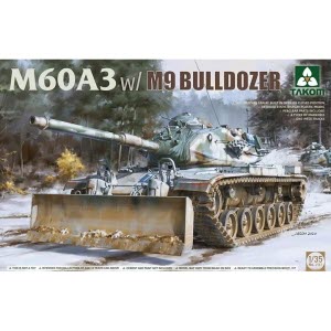[주문시 바로 입고] BT2137 1/35 M60A3 Patton w/M9 BULLDOZER