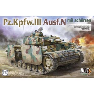 [주문시 바로 입고] BT8005 1/35 Pz.Kpfw.III Ausf.N Mit Schurzen