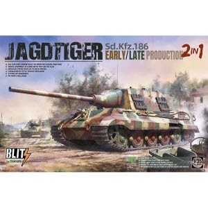 [주문시 바로 입고] BT8001 1/35 Jagdtiger Sd.Kfz.186 Early / Late Production 2 in 1