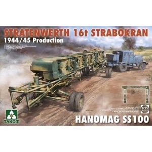 [주문시 바로 입고] BT2124 1/35 Stratenwerth 16t Strabikran 1944/45 -Hanomag S100