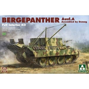 [주문시 바로 입고] BT2101 1/35 Bergepanther Ausf.A Assembled by Demag-Full Interior Kit