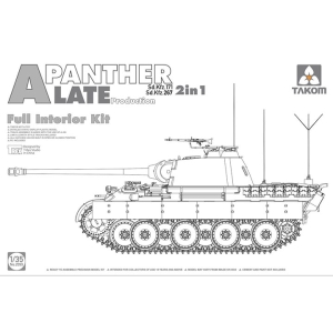 [주문시 바로 입고] BT2099 1/35 Sd.Kfz.171 Panther A Late Production w/ full interior Kit