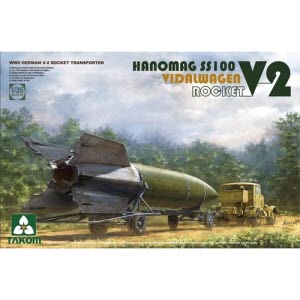 [주문시 바로 입고] BT2110 1/35 V-2 Rocket w/Vidalwagen Hanomag SS100