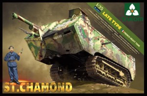 [주문시 바로 입고] BT2012 1/35 French Heavy Tank St.Chamon Late Type