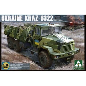 [주문시 바로 입고] BT2022 1/35 Ukraine KRAZ 6322 Heavy Truck Late Type