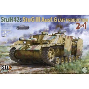 BT8006 1/35 StuH42 and StuG III Aus.G Late 2 in 1