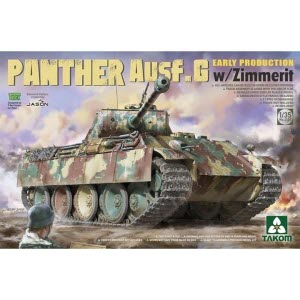 BT2134 1/35 Panther Ausf.G Early Production with Zimmerit