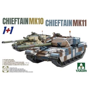 BT5006 1/72 Chieftain MK10, Chieftain MK11 (Set of 2)