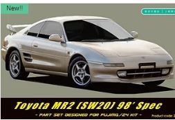 Z138 1/24 Toyota MR2 (SW20) 98’ spec part set