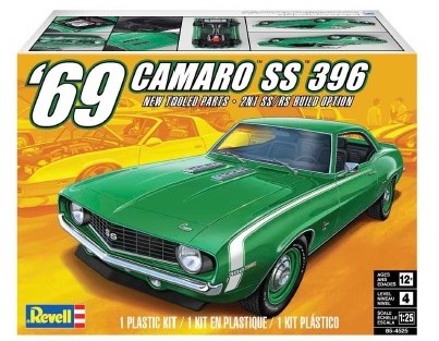 [사전 예약] 4525 1/25 1969 Camaro SS 396 Car