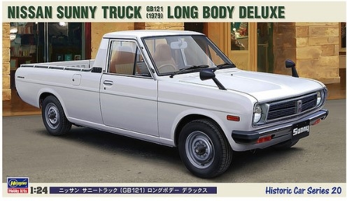 [사전 예약] 21120 1/24 Nissan Sunny Truck (GB121) Long Body Deluxe