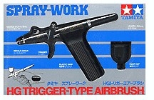 [주문시 입고] 74510 Spray-Work HG Trigger-Type Airbrush (0.3mm)