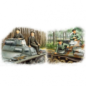 [주문시 바로 입고] HB84419 1/35 German Panzer Crew Set