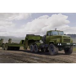 [주문시 바로 입고] HB85523 1/35 Russian KrAZ-260B Tractor with MAZ/ChMZAP-5247G semitrailer