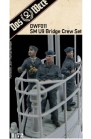 [사전 예약] DWF011 1/72 SM U9 BRIDGE CREW SET