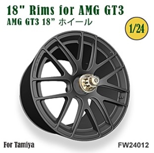 [사전 예약] FW24012 1/24 18" rims for AMG GT3